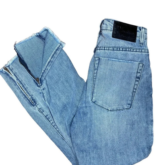 One X OneTeaspoon High Waist Distressed Frayed Ankle Jean.  Sz: 25 - Picture 1 of 12